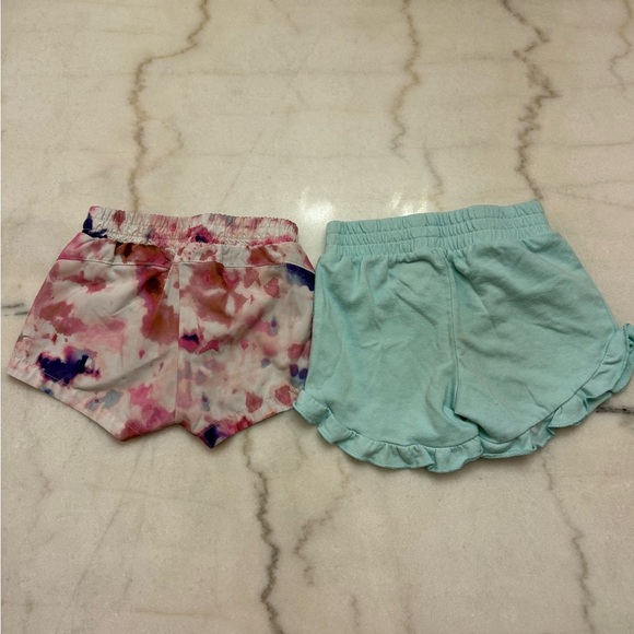 Old Navy Tie-Dye and 365 Kids Mint Green Shorts - Picture 2 of 4